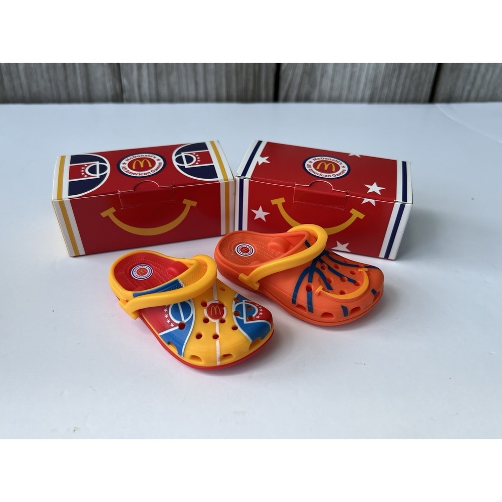2026 BRAND NEW MCDONALD'S HAPPY MEAL TOY ~ ALL AMERICAN GAMES - CROCS #6 #1
